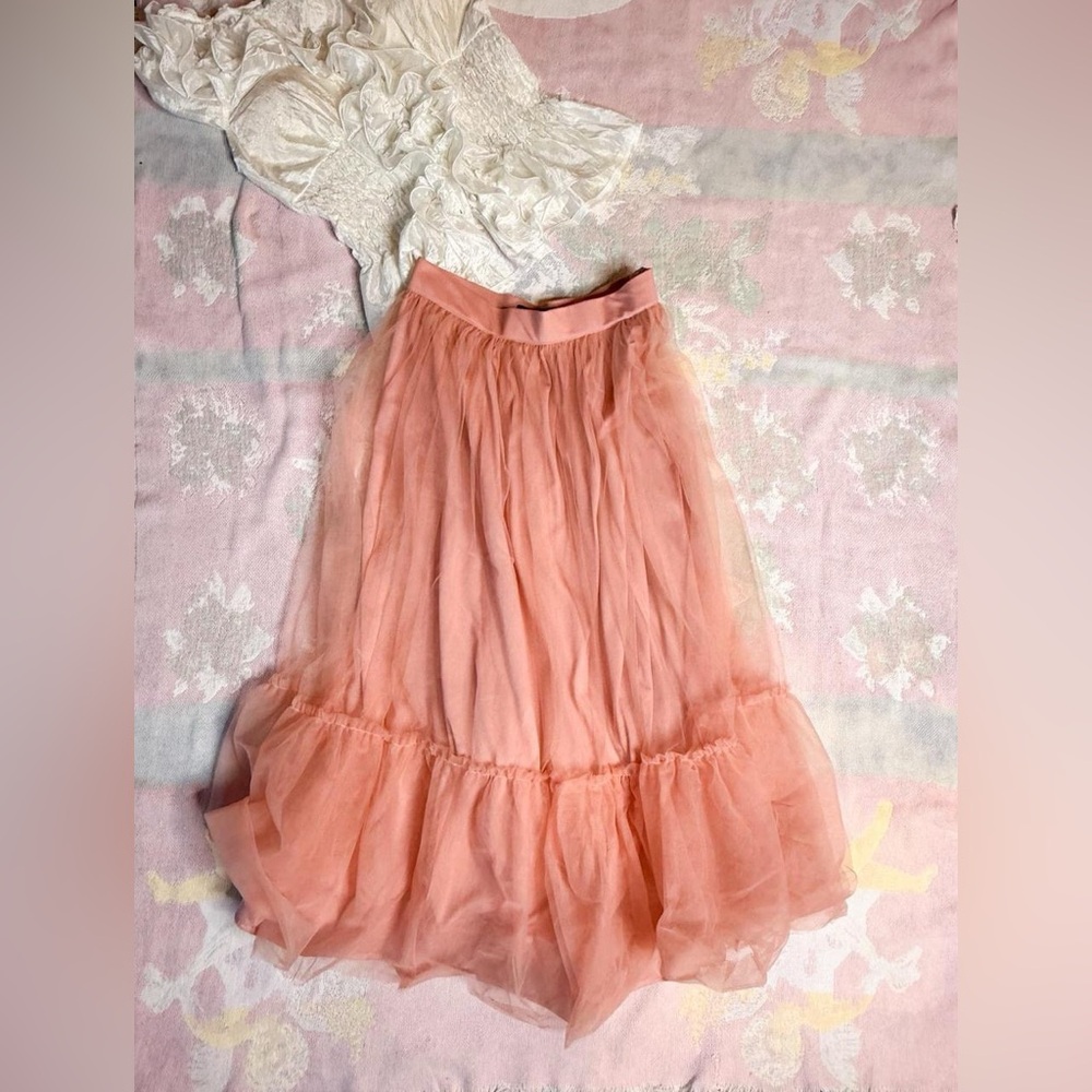 NWT Fabrik Tulle Maxi Skirt Size S/M